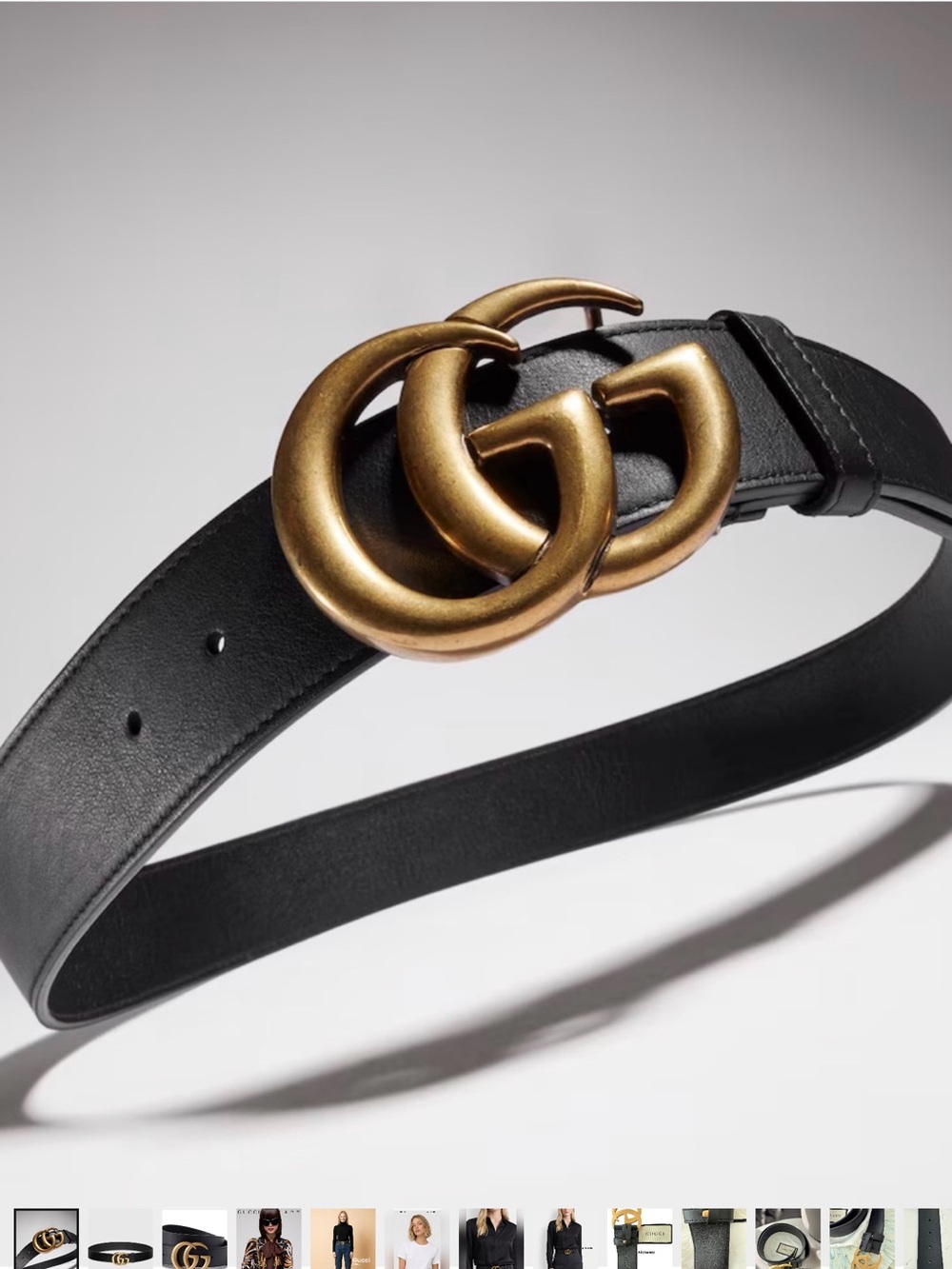 Gucci Marmont Black belt 85 (34)